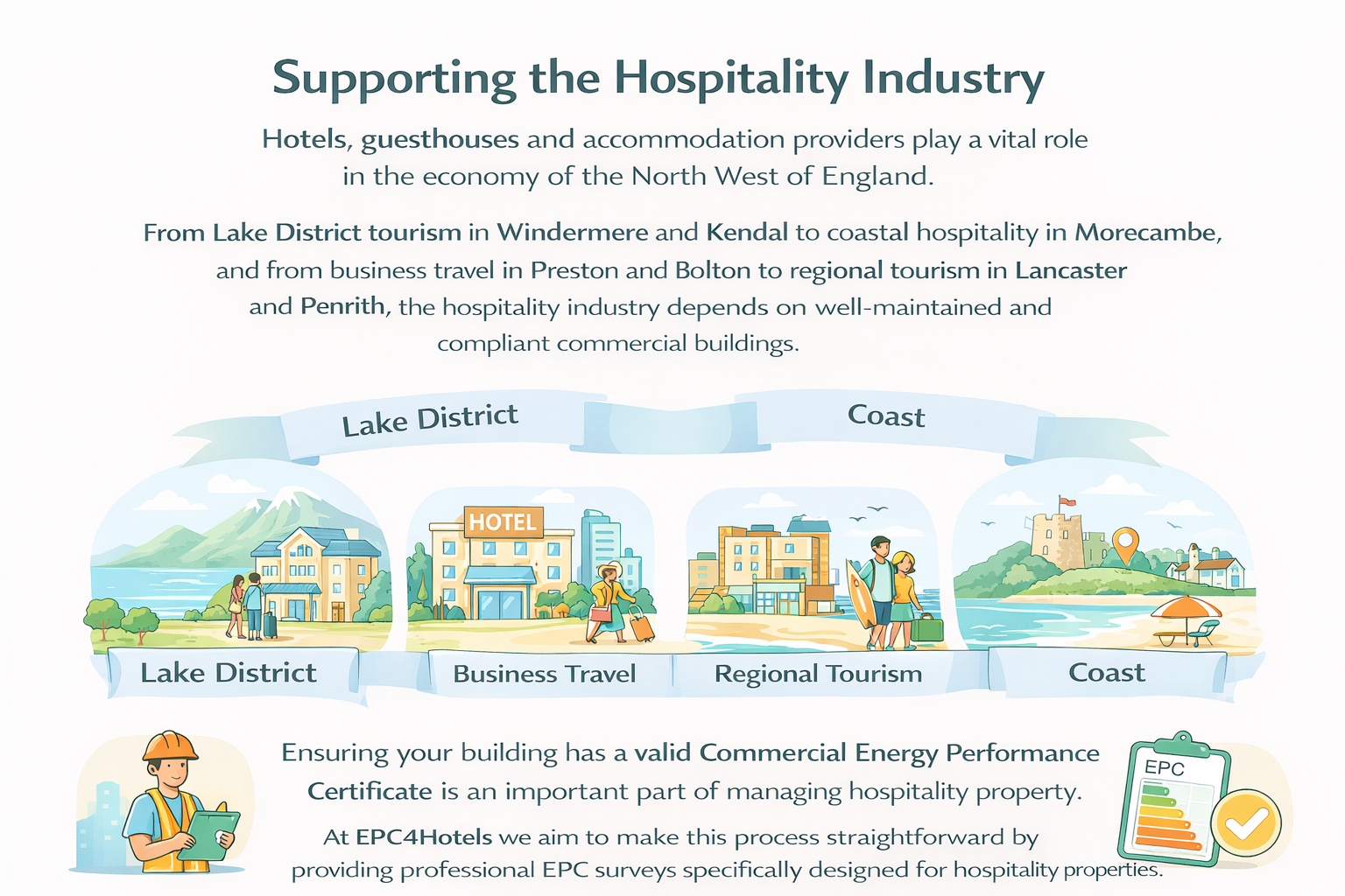 Supporting the hospitality industry with Commercial EPC